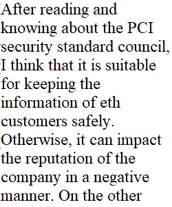 PCI and DSS